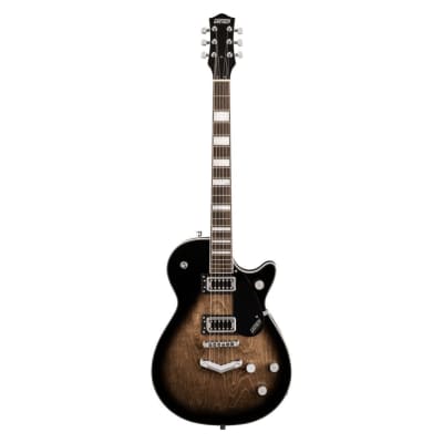 Gretsch G5220 Electromatic Jet BT Single-Cut Solid Body 6-String Electric Guitar with V-Stoptail, 12-Inch Laurel Fingerboard, and Set-Neck (Right-Handed, Bristol Fog) image 1