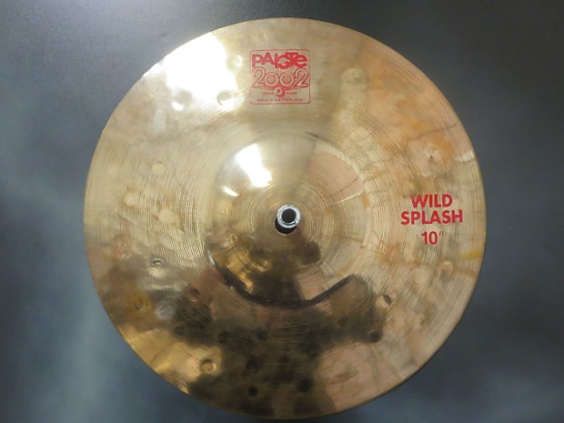 Paiste 10" 2002 Wild Splash Cymbal 1980 - 2011 image 1