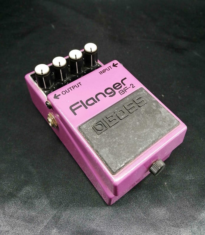 Boss BF-3 Flanger Electric Guitar Effect Pedal USED image 1