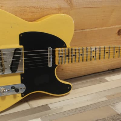 Fender Custom Shop Time Machine 1952 Tele Journeyman Relic, Aged Nocaster Blonde for sale