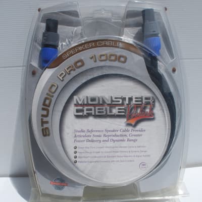 Monster Cable Prolink. Studio Pro 1000. Speaker | Reverb Australia
