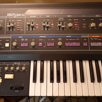 Roland Jupiter 6 ORIGINAL OWNER 61-Key Analog Synthesizer 1980s with stereo output