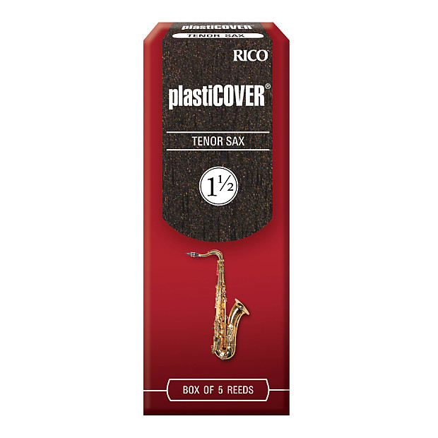 Rico RRP05TSX150 Plasticover Tenor Saxophone Reeds - Strength 1.5 (5-Pack) image 1