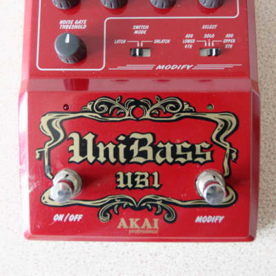 Akai UniBass UB1 90's + - Red for sale