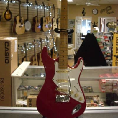Aria Pro II Electric Guitar in Red image 1