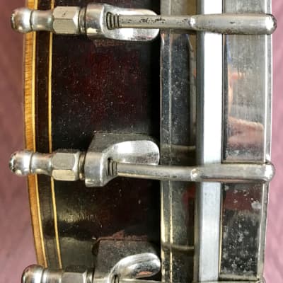 Orpheum #3  Five String Banjo Mahogany Circa 1925 image 6