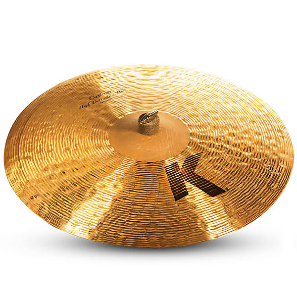 Zildjian K0989 22" K Custom Series High Definition Ride Medium Thin Drumset Cast Bronze Cymbal with Low to Mid Pitch and Blend Balance image 1