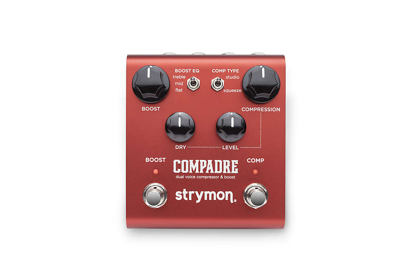 Strymon Compadre Dual Voice Compressor & Boost Effects Pedal image 1
