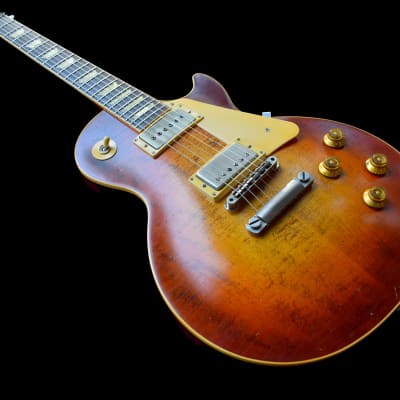 Dax&Co. Refinished and Aged Gibson Les Paul "Dirty Cherry-Burst" Relic W/Case & COA! image 5