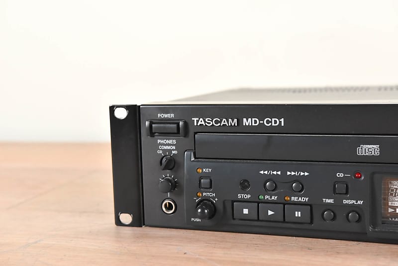 TASCAM MD-CD1 Combination Minidisc Deck/CD Player (church owned) CG001QC