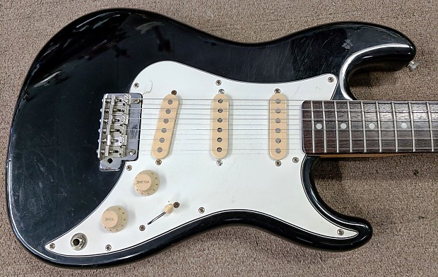 Late 80's Squier By Fender Bullet Stratocaster, Made In Korea, 7/8