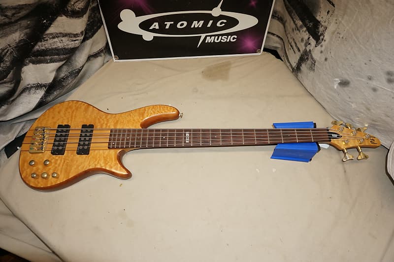 ESP LTD C-305 C305 5-string Bass 2002 Natural | Reverb