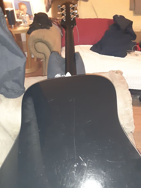 Updated New Pics Epiphone PR-200 EB 1980s Gloss black | Reverb