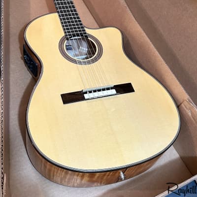 Cordoba Fusion 14 Maple Spruce Top Nylon String Acoustic-Electric Guitar image 7