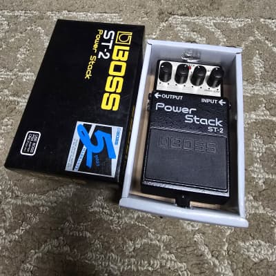 【ほぼ未使用】BOSS Power Stack ST-2 BOSS ST-2 Power Stack Distortion Guitar Effects Pedal