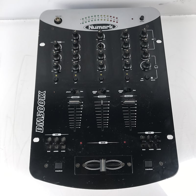 Numark DM3001X Professional Mixer Reverb
