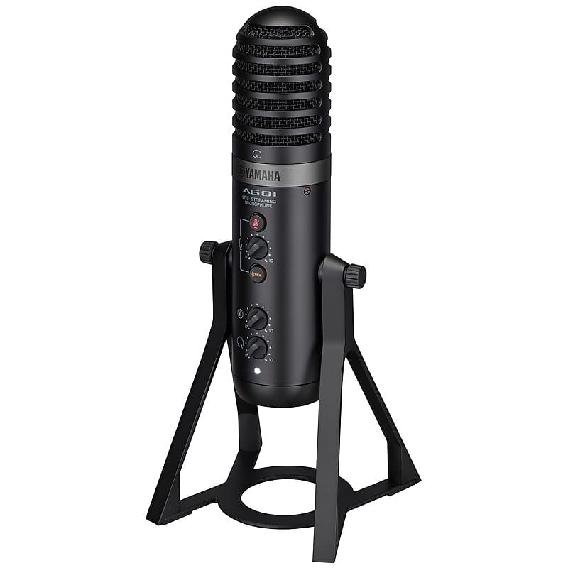 Yamaha AG01 Live Streaming USB Microphone Reverb UK