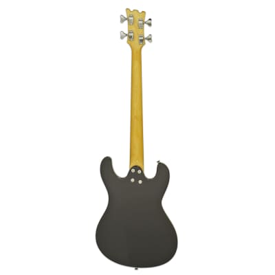 Aria DMB206-BK Retro Classic Series PRO II Basswood Body Maple Neck 4-String Electric Bass Guitar image 2