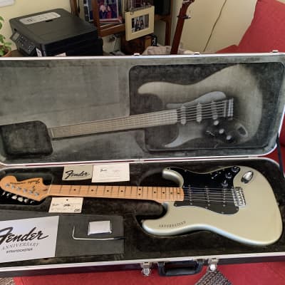 Fender 25th Anniversary Stratocaster Guitar 1979 Green for sale