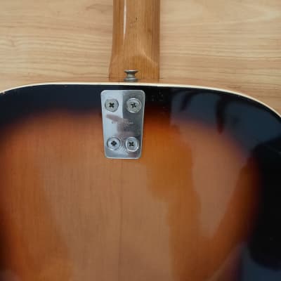 Framus  12 string Acoustic guitar 1960s Sunburst image 7