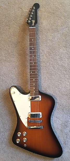 Gibson firebird left handed top