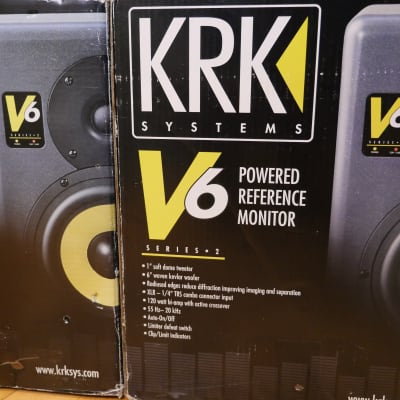 KRK V6 Series 2 Active Studio Monitors (PAIR) image 6