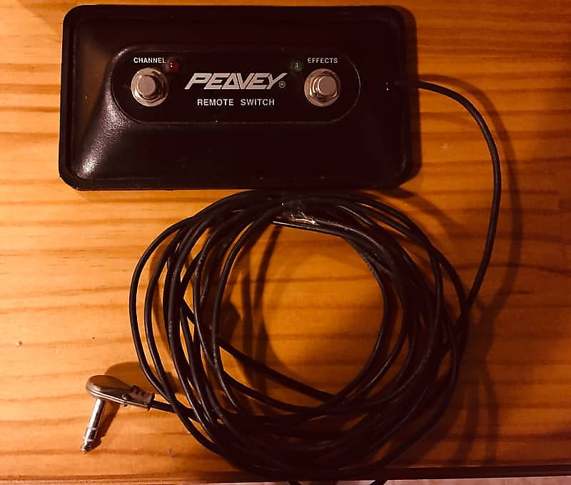 Peavey 5150 head amp original 2-button Foot switch
