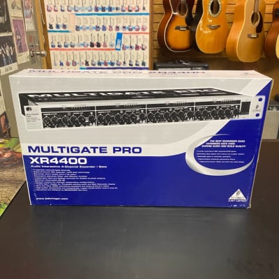 ギター MULTIGATE PRO XR4400 Behringer XR4400 4-Channel Expander Gate | Reverb