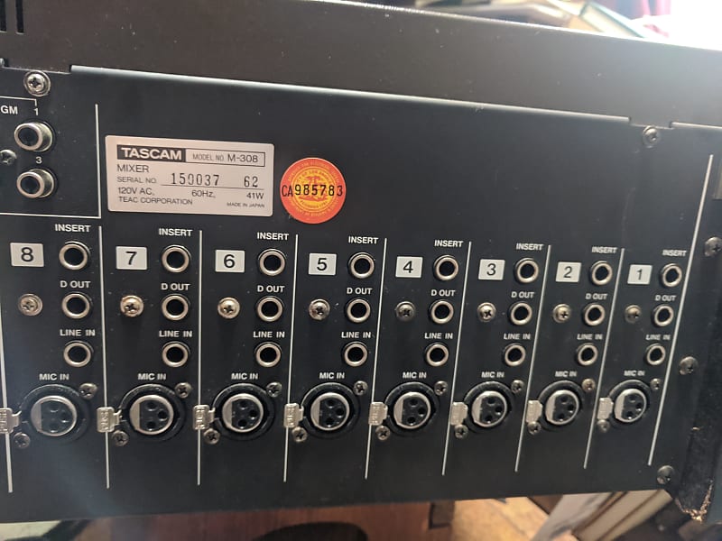 TASCAM M308 1980
