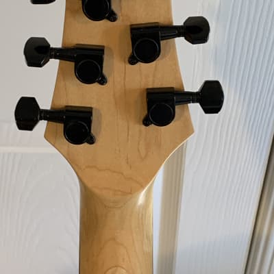 Laguna Strat  Flat Matte Black 3/4 Scale Electric Guitar w/ New Nylon Gig Bag. image 5