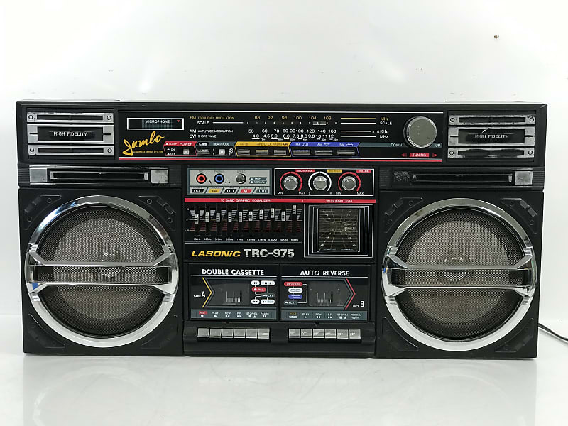 【バットマン】LASONIC TRC-975 Lasonic TRC-975 Radio Boombox - Black for sale online | eBay