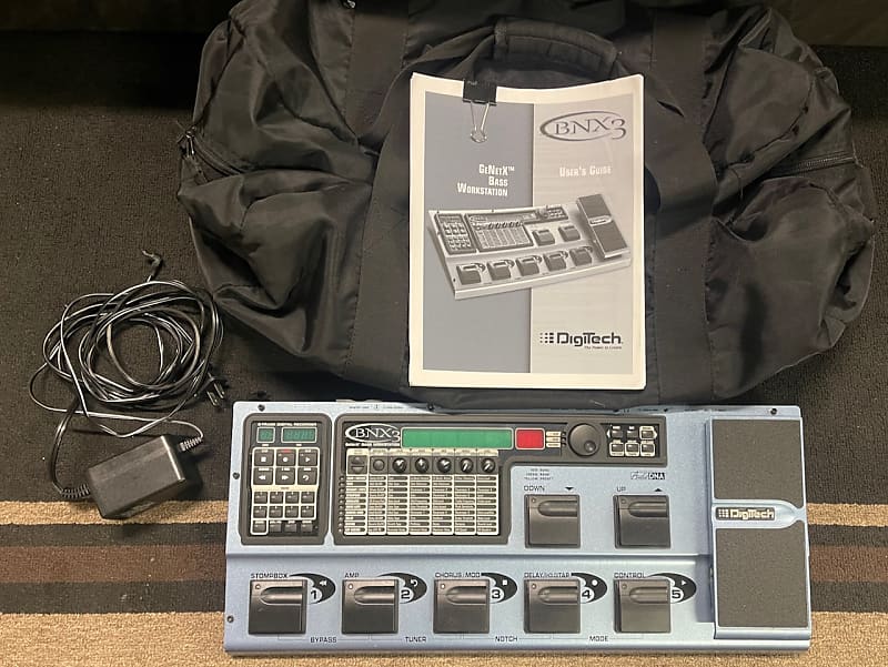 DigiTech BNX3 Bass Workstation 8Track Recorder & Reverb
