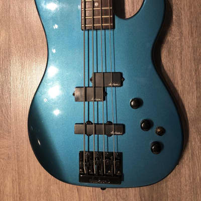 Charvel 3B Metallic Blue bass image 2
