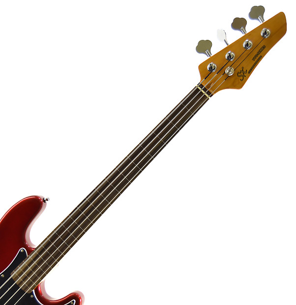 SX SPJ-62 FL Fretless Vintage Series Custom Handmade PJ Bass