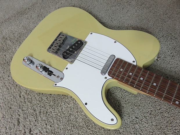 Fender Squier Standard Telecaster Vintage 2002 Blonde Guitar Used