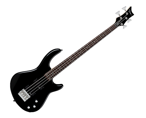 Dean Edge 1 4-String Bass Guitar Classic Black image 2