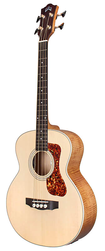 Guild Westerly Jumbo Junior Natural Travel Electro Acoustic Bass Guitar image 1