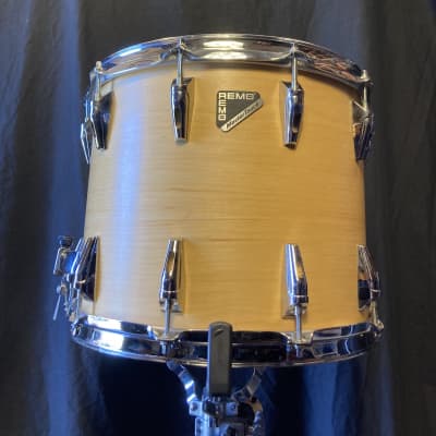 Russ McKinnon's, Remo 14x11.5" Brazilian Marching Snare Drum 1980's - Natural image 1
