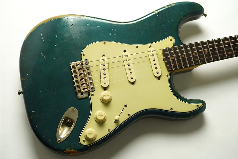 g7 special g7-ST/R Perfect Aged blue【美品】 Blue Guitars - g'7 Special / g7-ST/R Perfect Aged - Lake