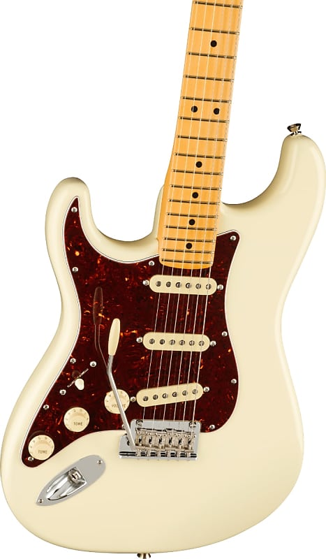 Fender American Professional II Stratocaster Left-Handed. Maple Fingerboard, Olympic White image 1