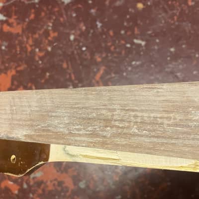 Kay archtop neck for repair restoration 1960s era damaged as is! image 10