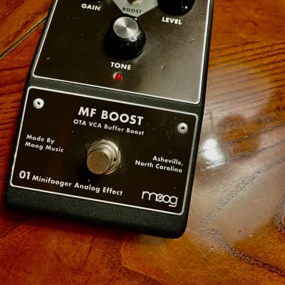 Reverb.com listing, price, conditions, and images for moog-minifooger-mf-boost-v2