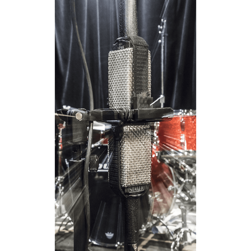 Stager Microphones SR-2N Matched Pair with Stereo Shock