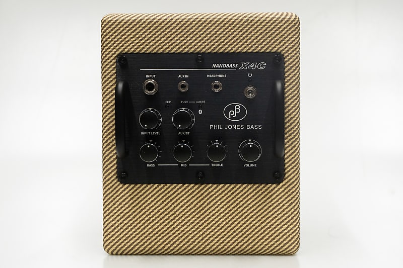 Phil Jones Bass (PJB) X4C Tweed ツィード new】Phil Jones Bass PJB / NANOBASS X4C Tweed【横浜店】 - Geek IN Box