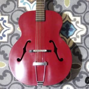 Kay/Harmony N-3 Player-Grade Archtop (1960s, Dakota Red) image 23