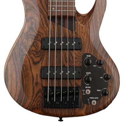 ESP LTD B-1005 Bass Guitar - Natural Satin image 1