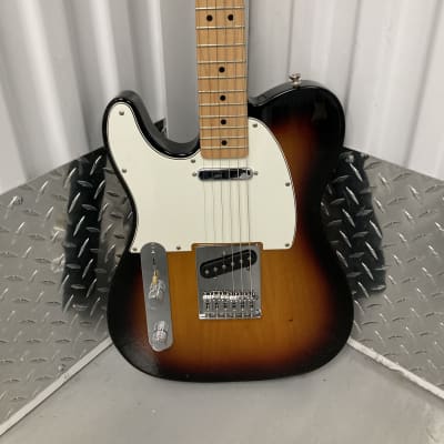 Fender Standard Telecaster Left-Handed 2013 Brown Sunburst electric guitar left handed tobacco Sunburst image 7