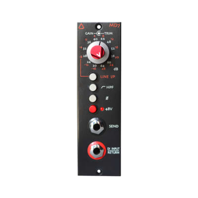 New Avedis Audio MD-7 500-Series Mic/Line Preamp Module - MD7 Microphone Preamplifier image 2