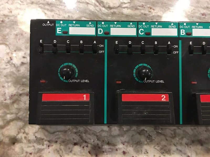 ARIA APB-5 スイッチャー Aria APB-5 Effects Programmer Pedal / Power Supply Rare