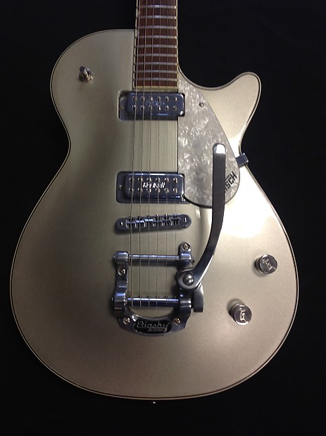 Gretsch G5236T Pro Jet Electromatic Silver Sparkle with Bigsby Tremolo